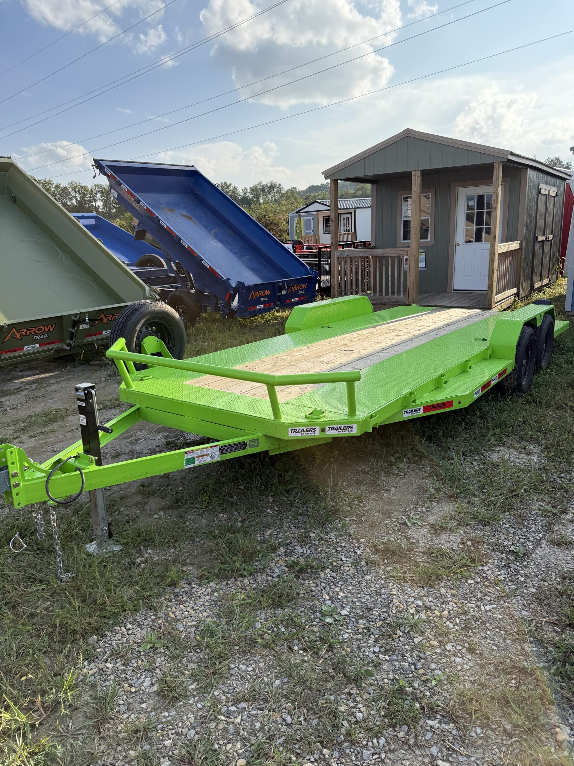 Used 7×20 Car Trailer