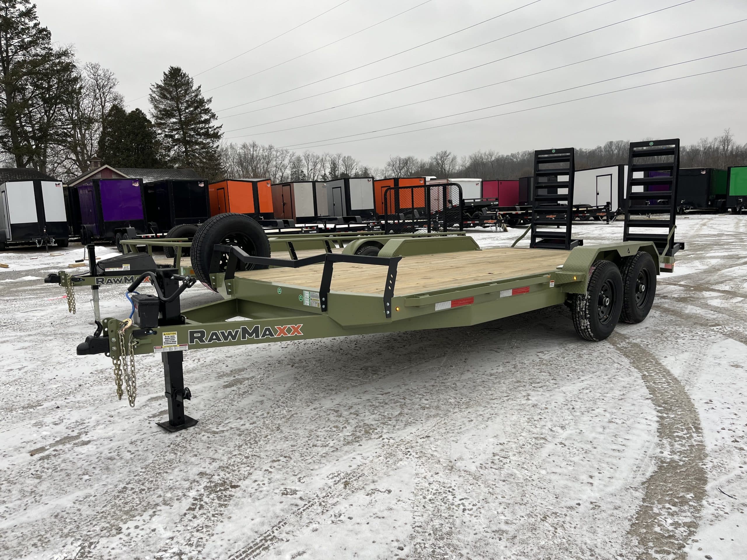 2026 RawMaxx 7 x 18 Equipment